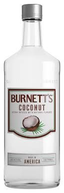Burnetts Coconut Flavored Vodka 60Proof 750ml