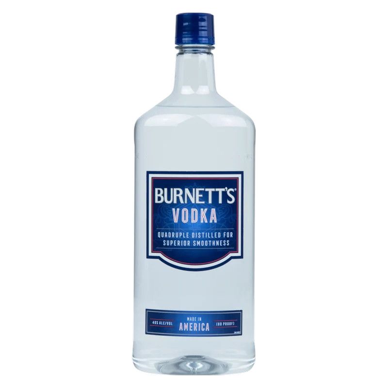 Burnetts Original Vodka 80Proof Pet 1.75 Ltr