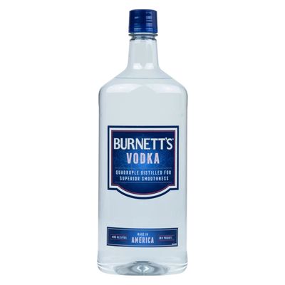Burnetts Original Vodka 80Proof Pet 1.75 Ltr
