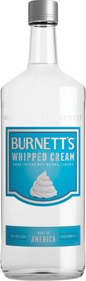 Burnetts Whipped Cream Flavored Vodka 60Proof Pet 1.75 Ltr