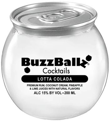 BuzzBallz Lotta Colada Cocktail 200ml