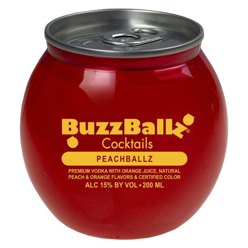 BuzzBallz Peachballz Cocktail 30Proof 200ml