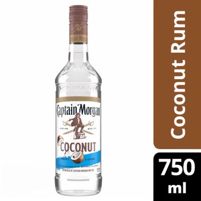Captain Morgan Coconut Flavored Rum Caribbean Coconut 70Proof 750 Ml