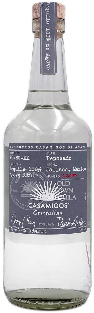 Casamigos Tequila Reposado Cristalino 80Proof 750ml