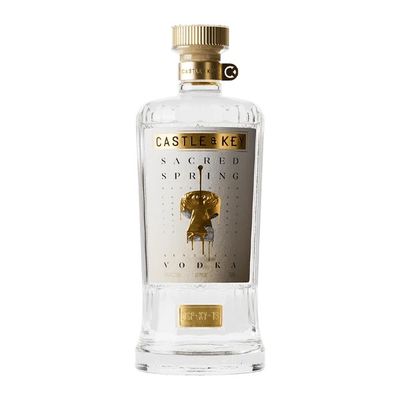 Castle &amp; Key Vodka  80Proof 750ml