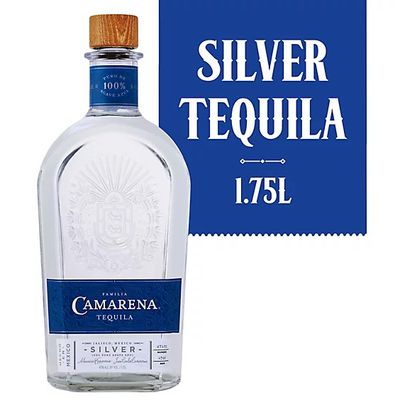Camarena Silver Tequila 80Proof 1.75 Ltr