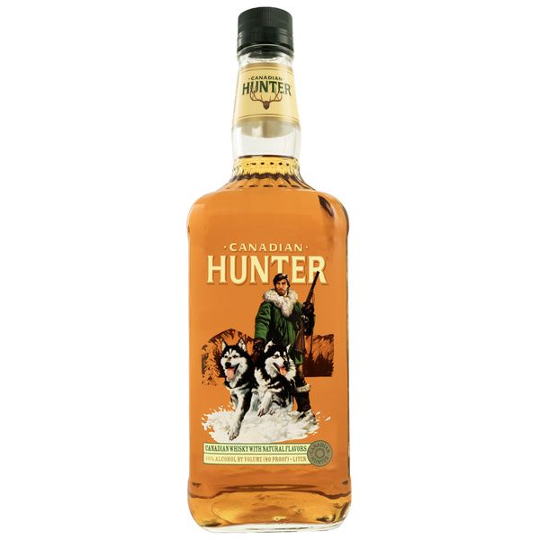 Canadian Hunter Canadian Whiskey 80Proof 1 Ltr