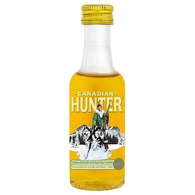 Canadian Hunter Canadian Whiskey 80Proof Pet 50ml