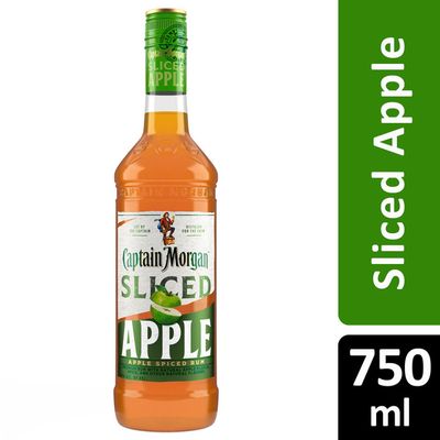 Captain Morgan Sliced Apple Spiced Rum 70Proof 750ml