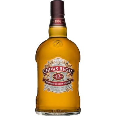 Chivas Regal 12Year Scotch 80Proof 1.75 Ltr