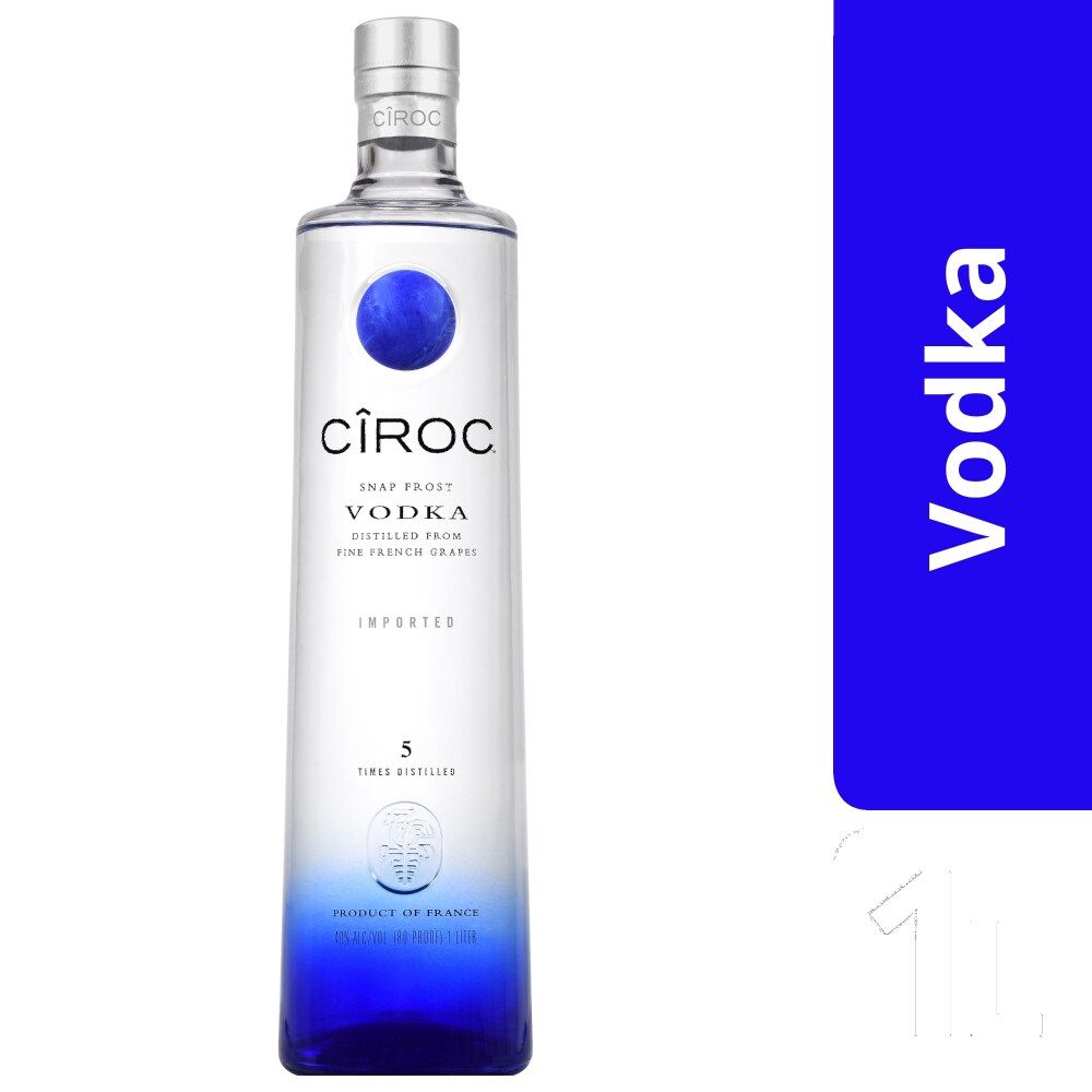 Ciroc Original Vodka Snap Frost 80Proof 1 Ltr