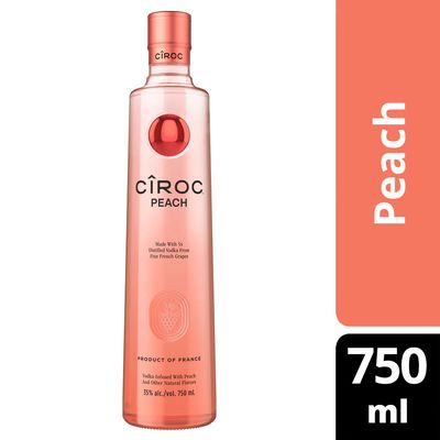 Ciroc Peach Flavored Vodka 70Proof 750ml