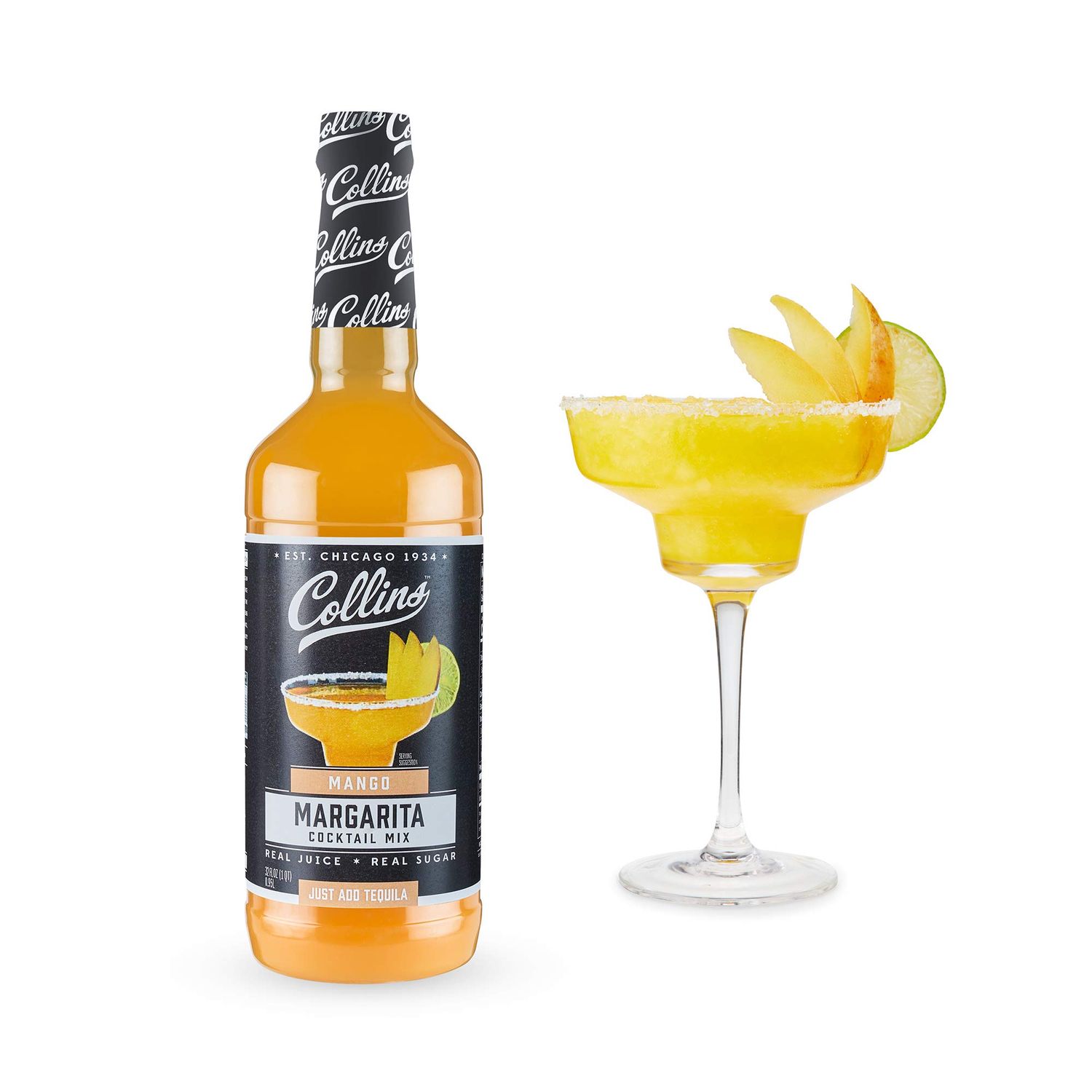 Collins Mango Margarita Cocktail 32oz