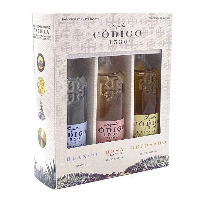 Codigo 1530 Gift Pack  Blanco,Repo &amp; Anejo 3pk 50ml
