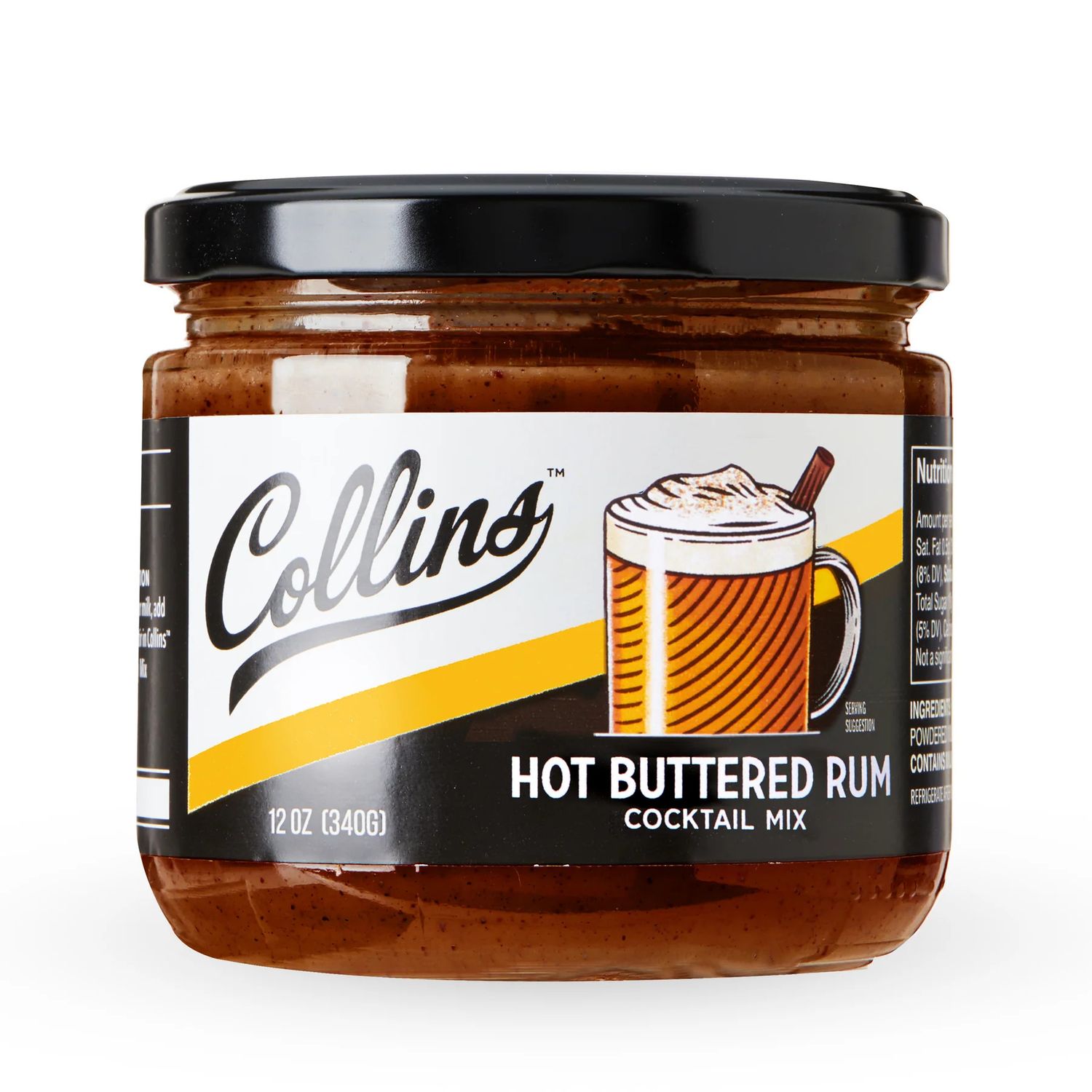Collins Hot Buttered Rum Cocktail Mix 12oz