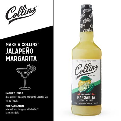 Collins Jalapeno Margarita Cocktail Mix 32oz