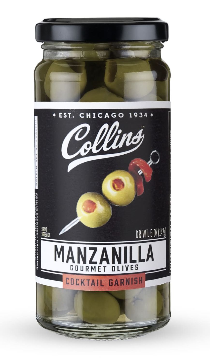 Collins Manzanilla Martini Pimento Olives 5oz
