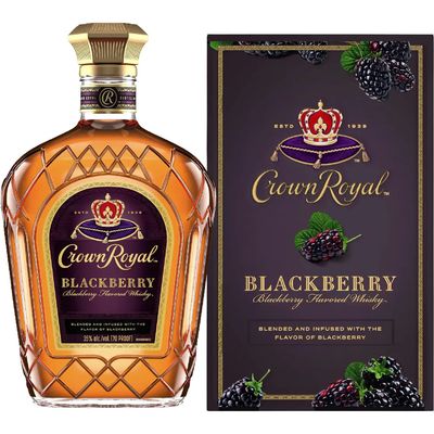 Crown Royal Blackberry Flavored Whisky 750ml