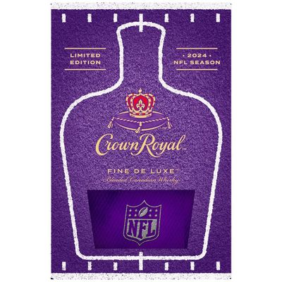 Crown Royal Canadian Whisky Fine Deluxe 80Proof W/ Nfl Jersey Bag &amp; Jersey 750ml