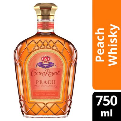 Crown Royal Peach Flavored Whisky 70Proof 750ml