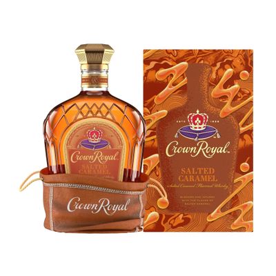 Crown Royal Salted Caramel Flavored Whiskey 70Proof 750ml