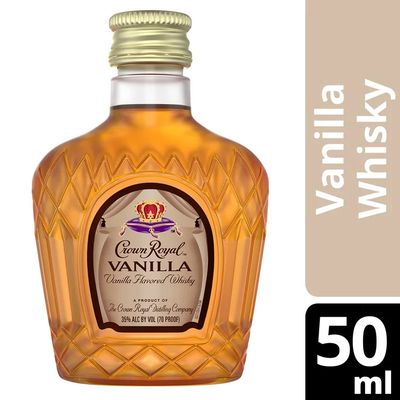 Crown Royal Vanilla Flavored Whisky 70Proof 50ml