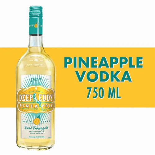 Deep Eddy Texas Pineapple Flavored Vodka 750ml