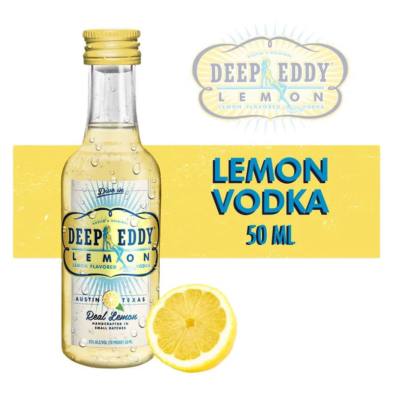 Deep Eddy Texas Lemon Flavored Vodka 70Proof Pet 50ml