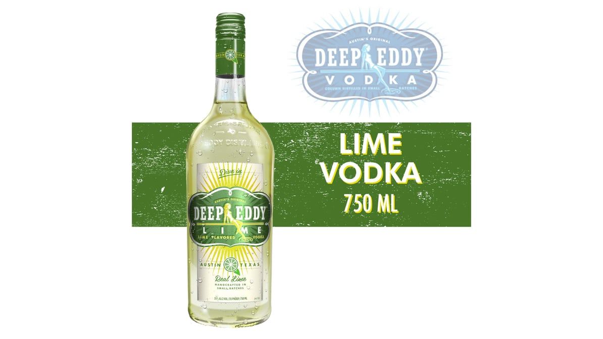 Deep Eddy Texas Lime Flavored Vodka 70Proof 750ml