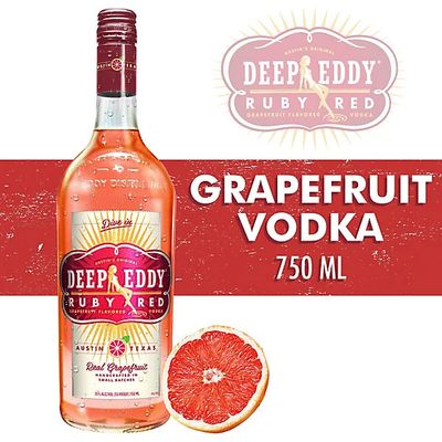Deep Eddy Texas Ruby Red Grapefruit Flavored Vodka 70Proof 750ml