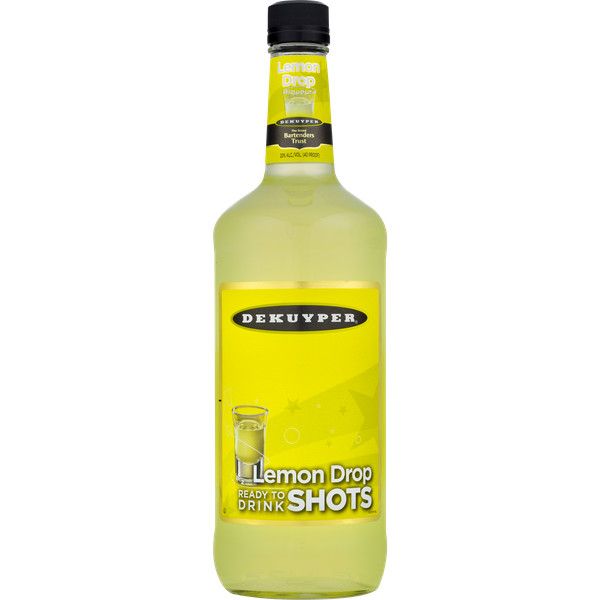 Dekuyper Lemon Drop 40Proof 1 Ltr