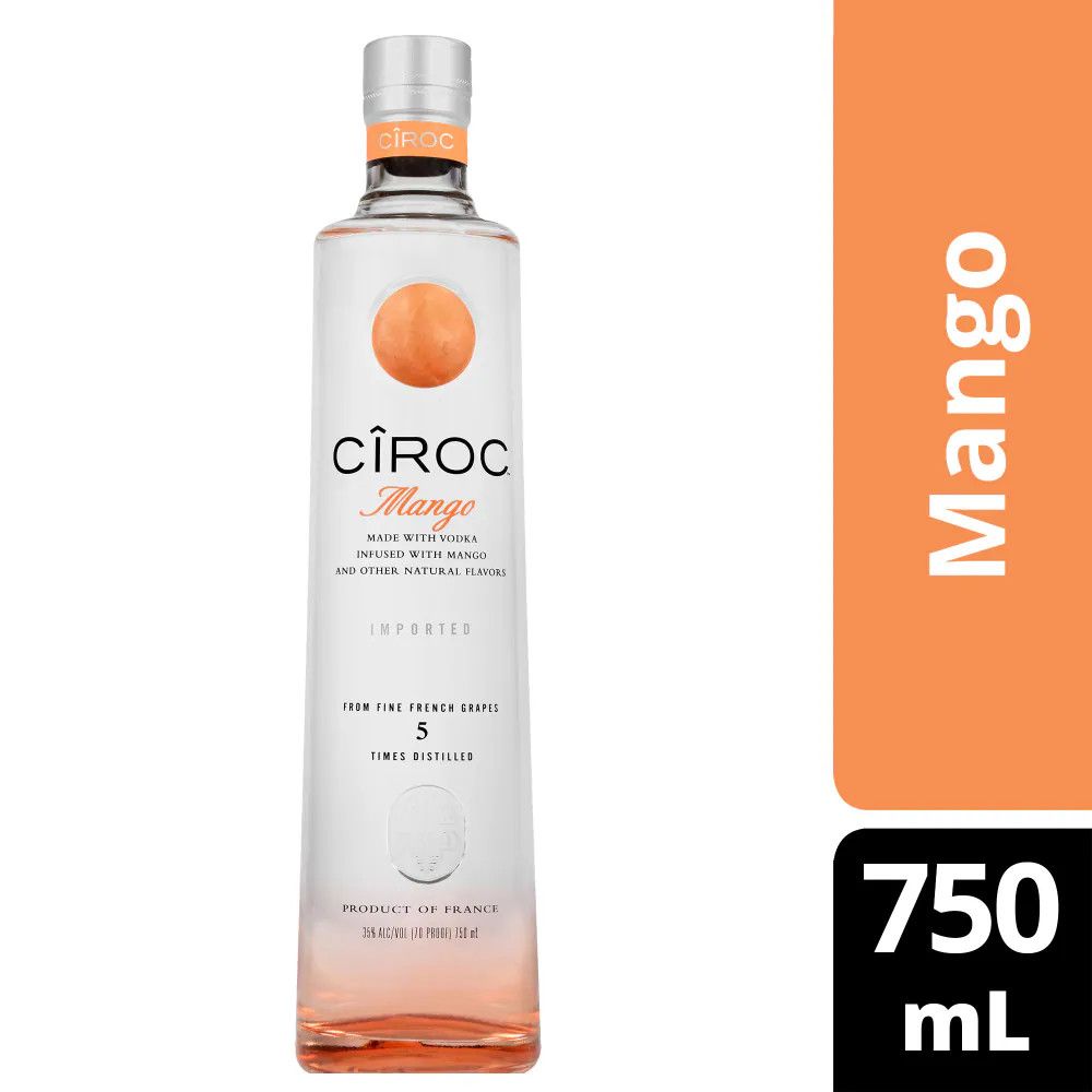 Ciroc Mango Flavored Vodka 70Proof 750ml