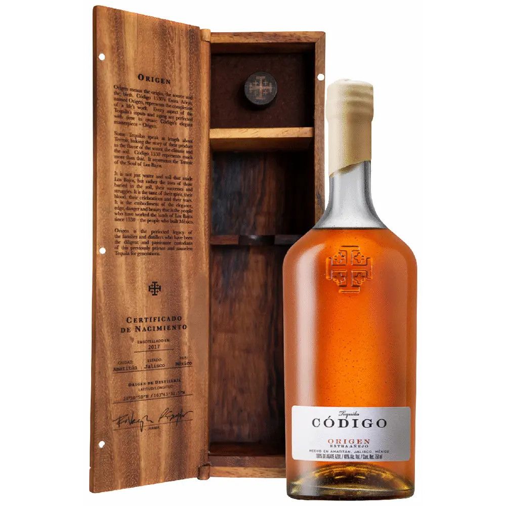 Codigo 1530 Tequila Origen Extra Anejo 750ml
