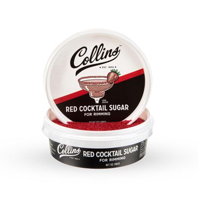 Collins Red Cocktail Sugar Salt 7oz
