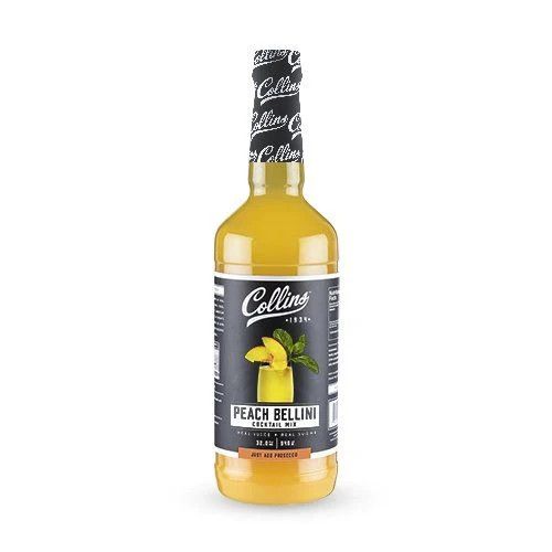Collins Peach Bellini Cocktail Mix 32Oz