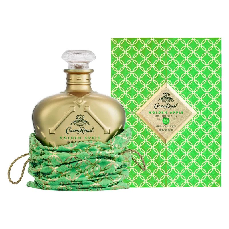 Crown Royal Apple Flavored Whiskey Golden Apple 23Year 80Proof 750ml