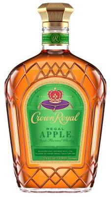 Crown Royal Apple Flavored Whisky Regal 70Proof 1 Ltr