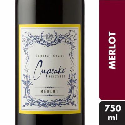 Cupcake Merlot +14 Wine 750ml