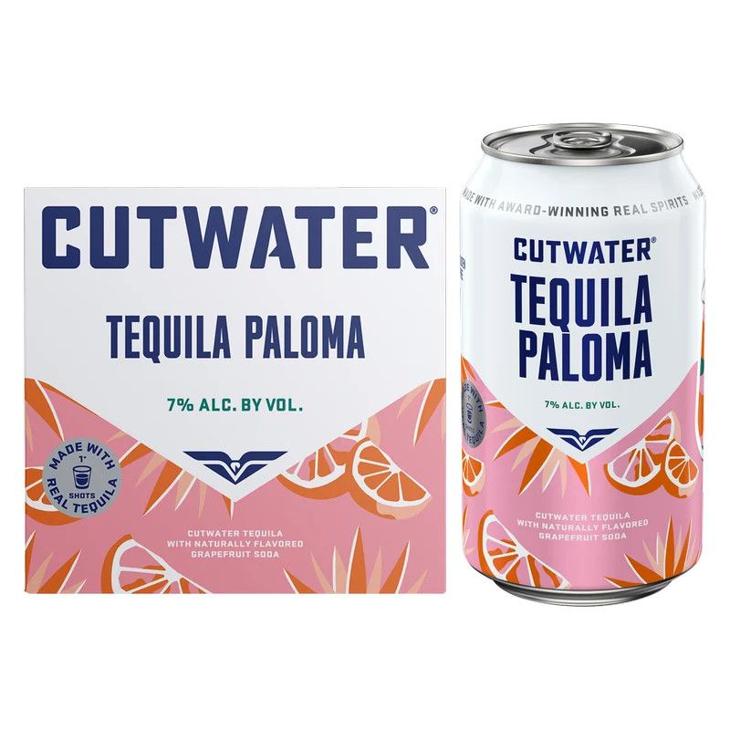 Cutwater Cocktail Tequila Paloma 14Proof 4pk 12oz Cans