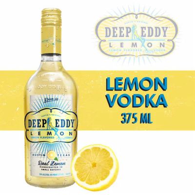 Deep Eddy Texas Lemon Flavored Vodka 70Proof 375ml