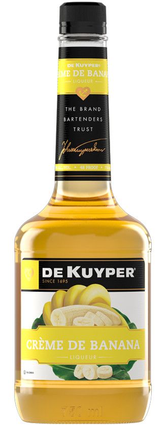 DeKuyper Creme De Banana Liqueur 750ml