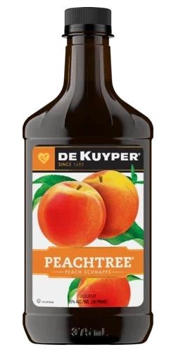 Dekuyper Peach Schnapps Peachtree 30Proof Pet 375ml