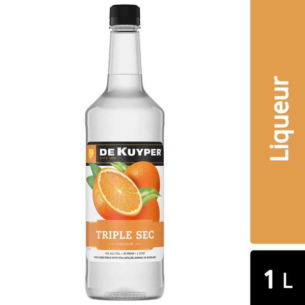 Dekuyper Triple Sec Liqueur 30Proof 1 Ltr