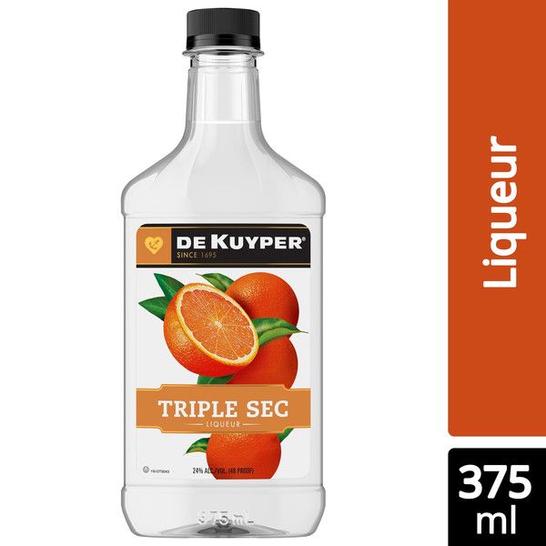 Dekuyper Triple Sec  Liqueur 48Proof Pet 375ml
