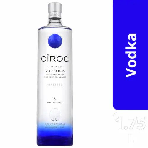 Ciroc Original Vodka Snap Frost 80Proof 1.75 Ltr
