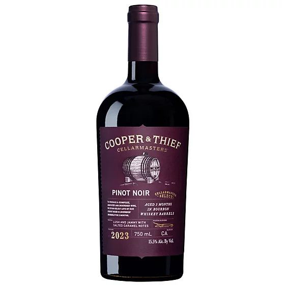 Cooper &amp; Thief Brandy Barrel Aged Pinot Noir 750ml