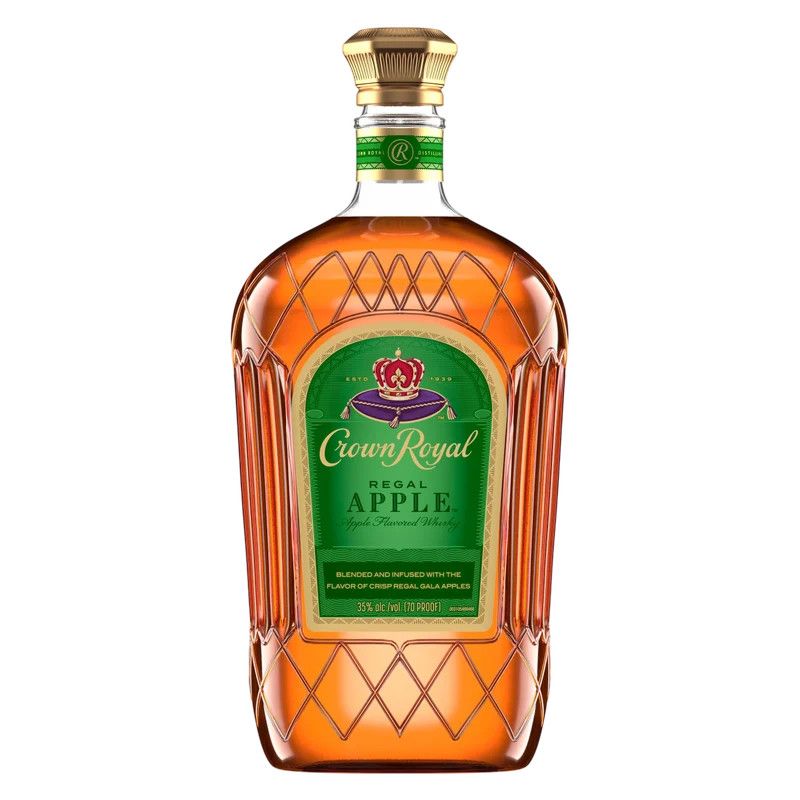Crown Royal Apple Flavored Whisky Regal 70Proof 1.75 Ltr
