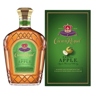Crown Royal Apple Flavored Whisky Regal 70Proof 750ml