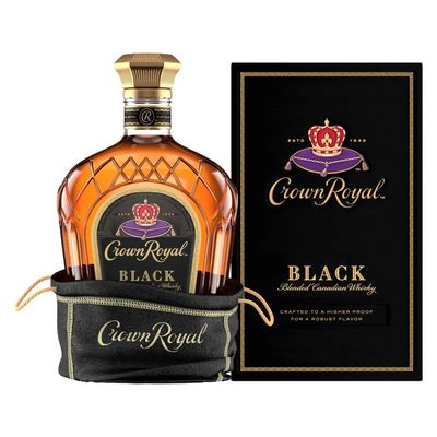 Crown Royal Canadian Whisky Black 90Proof 750ml