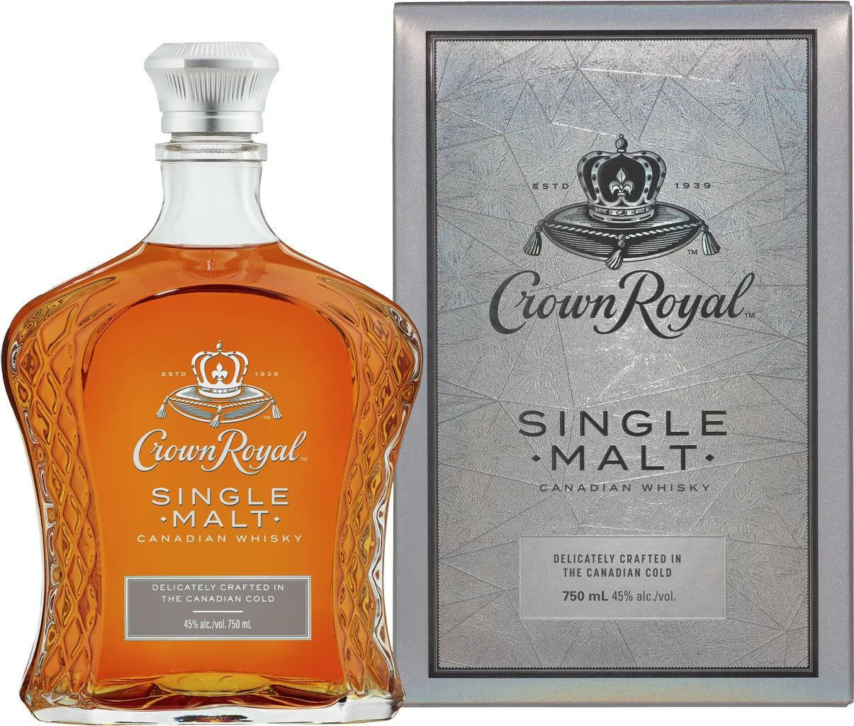 Crown Royal Canadian Whisky Single Malt 90Proof 750ml